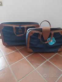 Set 2 Valigie Samsonite Anni 80 con cartellino 