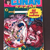 Conan e Kazar- N° 1 b- DEL 1975 - ed.Corno fumetto