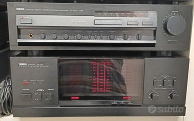 Preamplificatore e Finale Yamaha