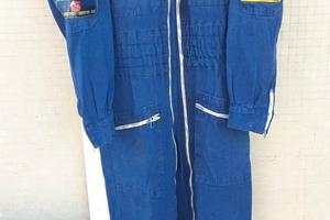 Tuta meccanico Schieppati spedizione Sobek 1980