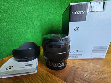 Sony E 10-18mm f/4 OSS modello SEL1018 (E-mount)