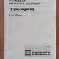 manuale roland tr-626 