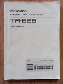 manuale roland tr-626 