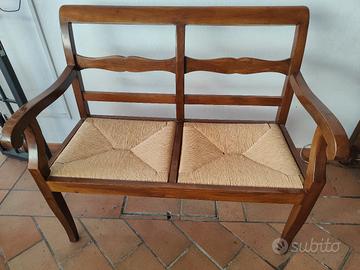 Divanetto/panchina in legno 