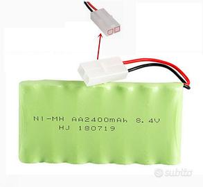 Batteria NiMH 8.4V 2400mAh Tamiya RC