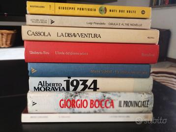 8 libri grandi autori italiani
