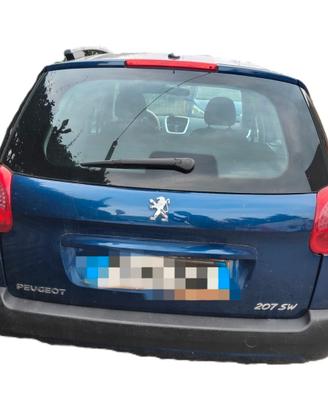 RICAMBI PEUGEOT 207 SW ANNO 2009 1400 B/GPL