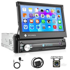 Podofo autoradio 1din display 7’ estraibile androi