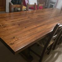 tavolo in legno massello 3 metri x 1 per salone 