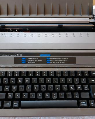 Macchina da scrivere elettronica Panasonic 
