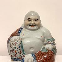 Statuetta ceramica cinese Buddha