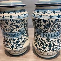 Coppia vasi farmacia