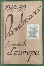 Landmans 1949-50 francobolli d'Europa catalogo