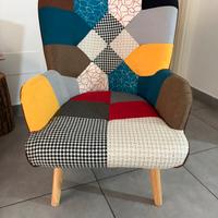 Poltrona patchwork