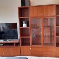 Parete attrezzata due moduli