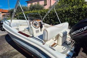 barca open rascala blu e blu Mercury 40cv 