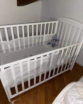 Lettino neonato con materasso incluso NUOVO