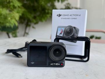 DJI Osmo Action 4 Usata 1 Volta, Garanzia 4/2027