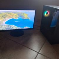 PC completo i3 10gen 16GB RAM + SSD NVMe + monitor