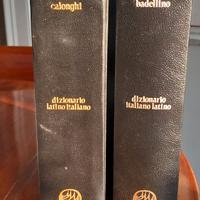 DIZIONARIO LATINO - ITALIANO BADELLINO-CALONGHI