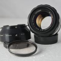 NIKON NIKKOR SC 50MM F. 1,4 CON PARALUCE ORIGINALE