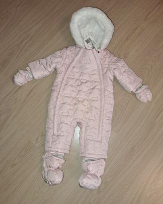 Tuta sci invernale imbottita chicco 62cm - 6 mesi