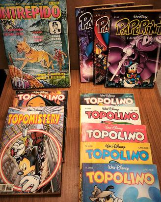 Topolino Paperinik Intrepido fumetti vintage