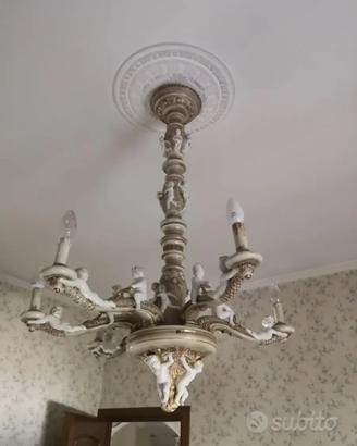 Lampadario ceramica