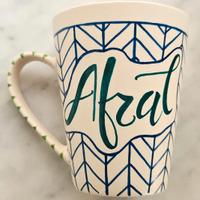 Tazza con il nome "Afzal"