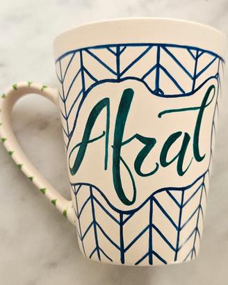 Tazza con il nome "Afzal"