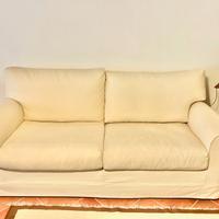 Divano letto 2 posti in tessuto sfoderabile