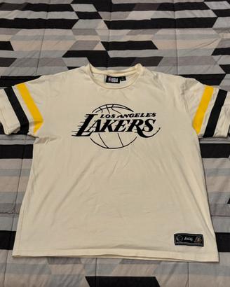 maglia color panna, NBA Lakers