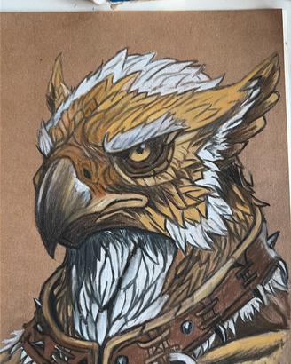 Disegni Fantasy Fatto a mano - Frifone
