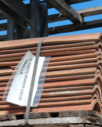 COPPO MONIER LISCIO E RIGATO COL. ARGILLA 0,30 €