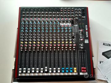 Allen & Heath mixer Zed 16 FX /18 + Fly case 