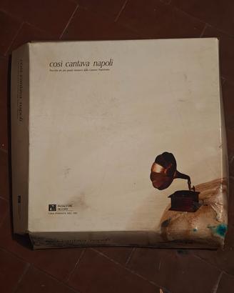 raccolta vinili così cantava napoli 