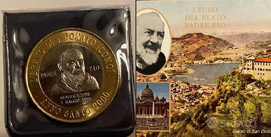 Moneta Euro Padre Pio