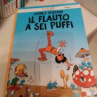libro per bambini Il flauto a sei puffi 