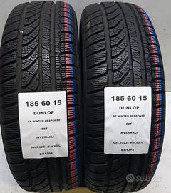 2 GOMME 185 60 15 DUNLOP BR1392