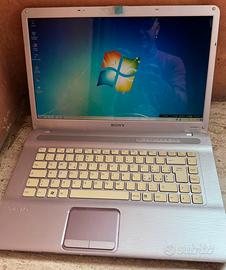 Sony Vaio T4500 Win7pro su SSD da 60 gb