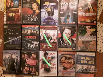 DVD varie del cinema italiano e internazionale