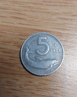 5 lire 1953