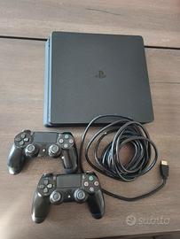 PS4 Slim 500GB + 2 Controller Originali Sony 