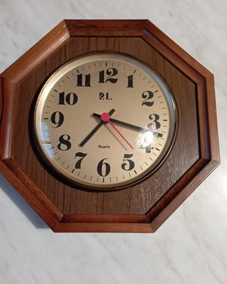 orologio in legno 