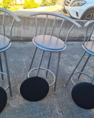 SGABELLI DA BAR SET 4PZ 