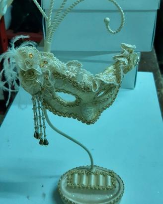 Set 2 maschere Veneziane portagioie 