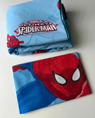 Copripiumino double fast 150x220 cm Spiderman