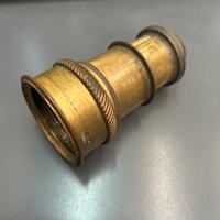 Monoculare vintage in ottone cm.9