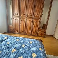 Camera matrimoniale completa colore noce