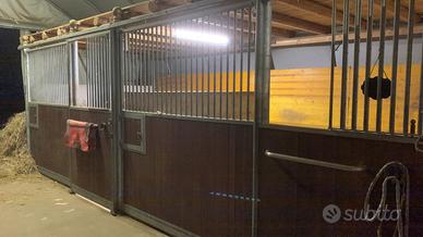 Frontali per box cavalli,